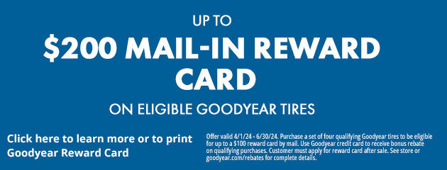 Goodyear Reward Card
